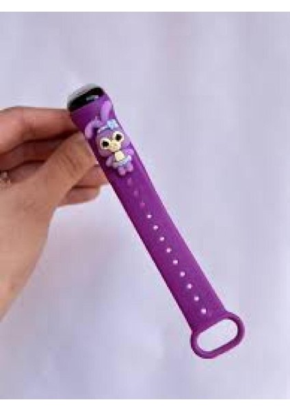 Mor Tavşanlı Dijital Saat fırsatları