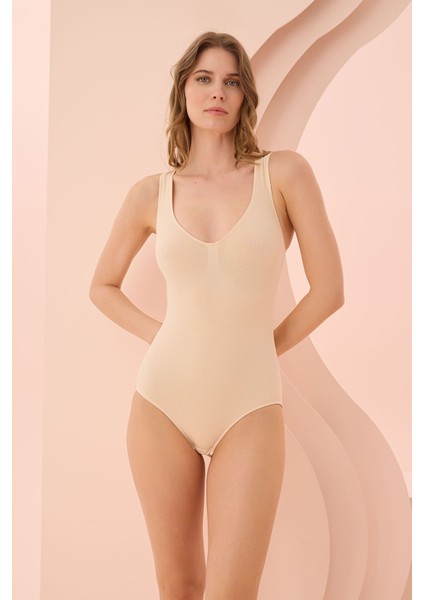Kadın Nnb Çıtçıylı Body Korse 2979