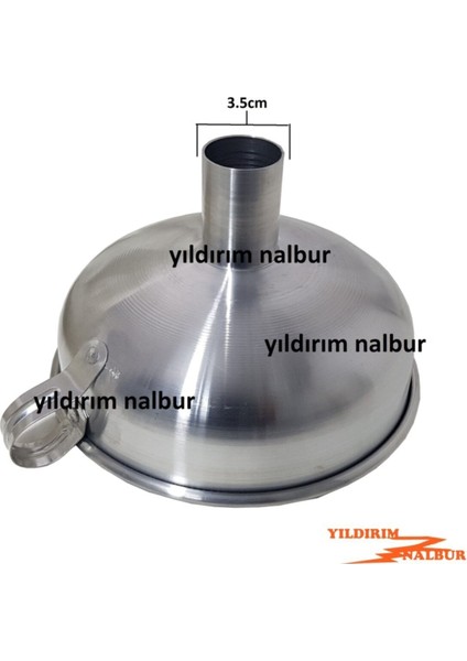 Gri Alüminyum Testi Kebabı Huni, Metal Kebab Yapım Aracı, 1 Parça modelleri