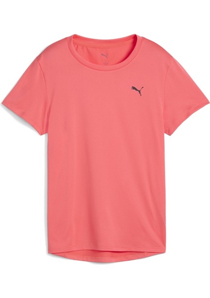 Tad Essentials Crew Kadın Pembe Yuvarlak Yaka Tişört