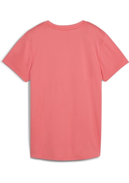 Tad Essentials Crew Kadın Pembe Yuvarlak Yaka Tişört