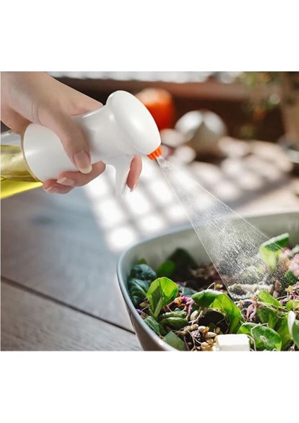 Sprey Yağdanlık, Airfryer Için Temizlenebilir Extra Püskürtme Başlıklı Yağdanlık Zeytinyağı Sirkeli