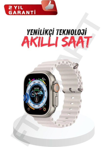 Bluetooth Özellikli Ultra Akıllı Saat – Adım Sayar ve Uyku Takibiyle Sağlığınızı Takip Edin!