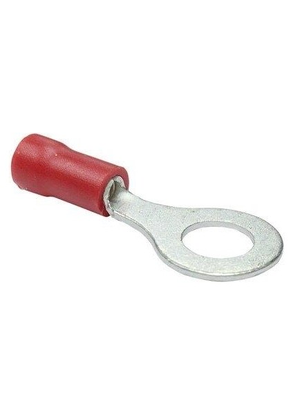 Gyu 610 Yuvarlak Tip Izoleli Kablo Ucu 8-10MM² M6 100 Adet