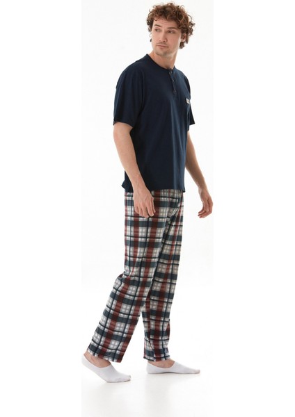 Ekose Desenli Pijama Takımı