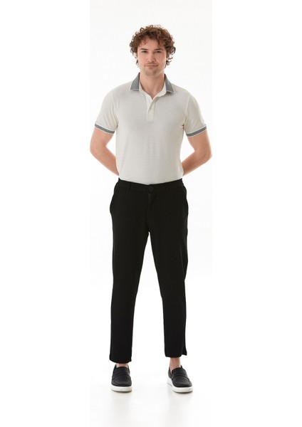 Waffle Kumaş Cepli Jogger Pantolon