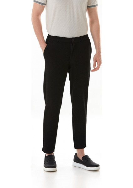 Waffle Kumaş Cepli Jogger Pantolon