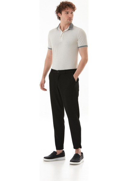 Waffle Kumaş Cepli Jogger Pantolon
