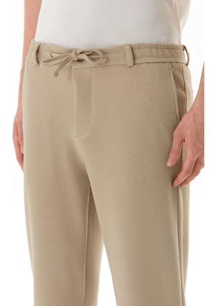 Waffle Kumaş Beli Bağlamalı Jogger Pantolon indirimleri