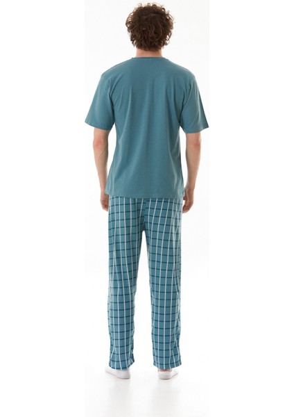 Ekose Desenli Pijama Takımı