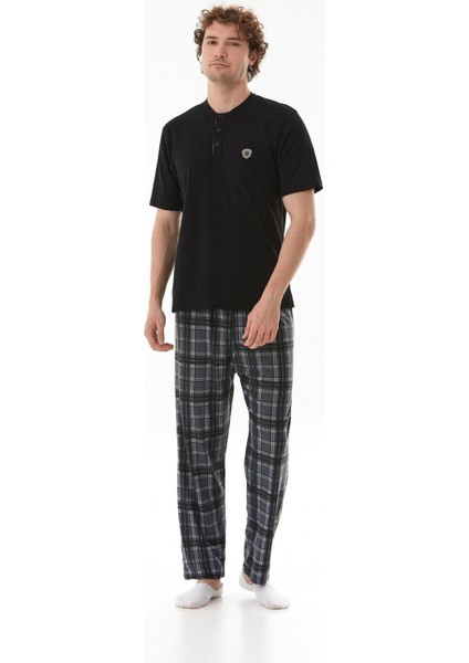 Ekose Desenli Pijama Takımı