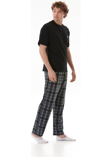 Ekose Desenli Pijama Takımı