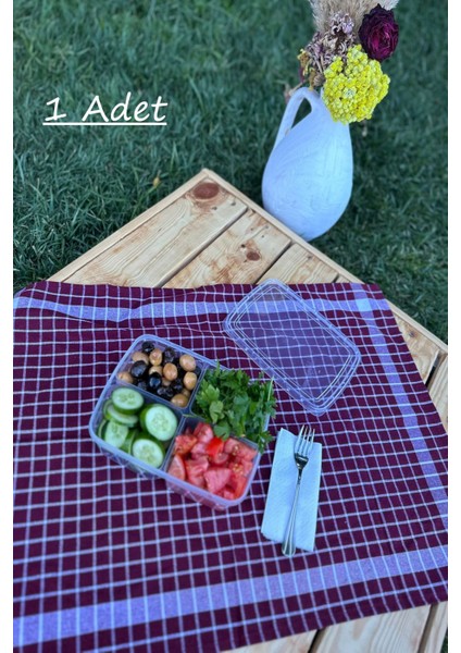 Şeffaf taşınabilir geniş saklama kutusu, piknik ve öğünler için ideal, turuncu renkli modelleri