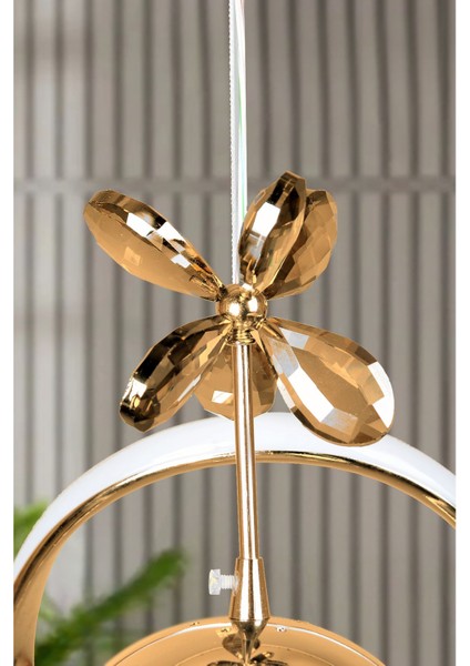 Clasy Model Gold Kaplama 3 Renk Metal Salon Mutfak Oturma Yatak Odası Modern LED Sarkıt Avize