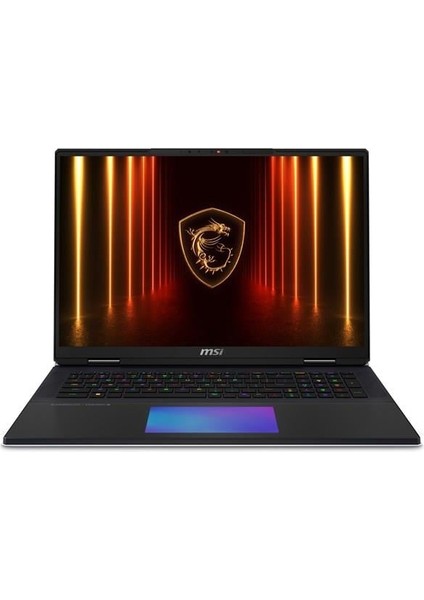 Msı 18" UHD Tıtan 18 Hx Aı A2XWJG-620TR Ultra 9 285HX-64GB Ddr5 RAM-24GB RTX5090-6TB NVME-W11 Pro 120HZ