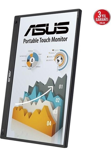 16" Dokunmatık Zenscreen MB16AMTR 5ms 60HZ Mhdmı-Usbc Bataryalı Taşınabilir Monitör fırsatları