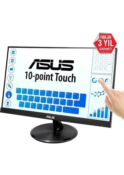 21.5" IPS VT229H 5ms 60Hz HDMI Dokunmatik Monitör (1920 x 1080) fiyatları