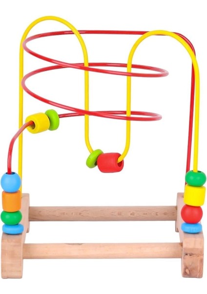 Nessiworld ONY-410 Ahşap Boncuklu Koordinasyon -Onyıl Oyuncak