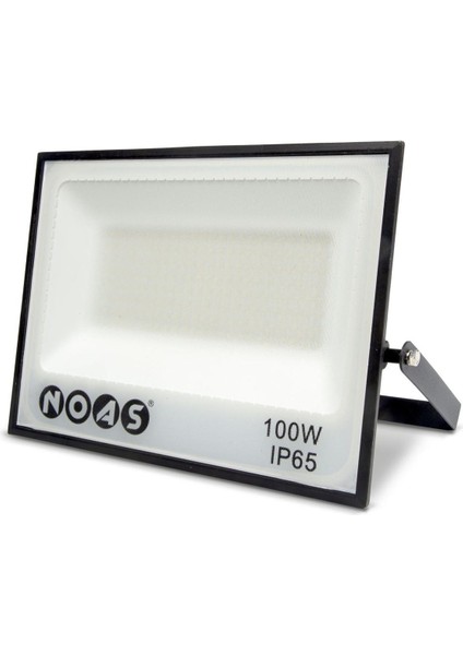 Projektör 100W Dış Mekan LED Projektör | Slim Kasa | IP66 | Soğuk Beyaz Işık