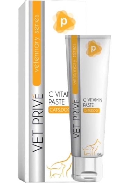 Vetprive C Paste/vitamin C Desteği Pasta 100 gr