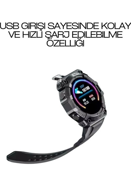 FDA86 Akıllı Çocuk Saati – USB Şarjlı, Kolay Kullanım