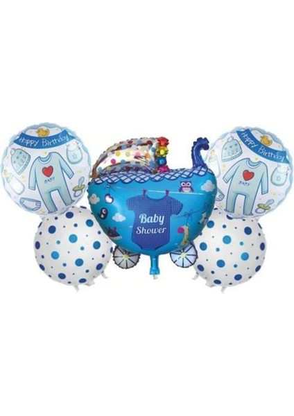 Hoş Geldin Bebek Puset 5 Li Set Folyo Balon fiyatları