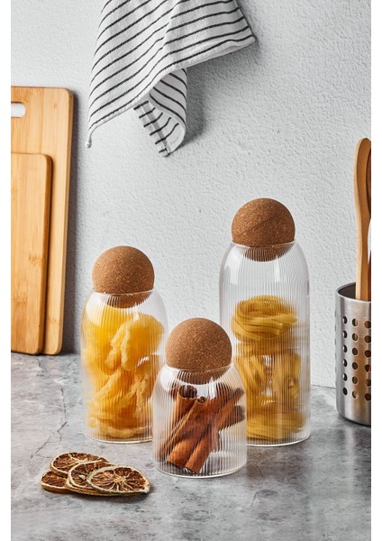 Şeffaf cam kavanoz ve baharat seti, şık ve kullanışlı mutfak aksesuarı, 500 ml, beyaz fırsatları