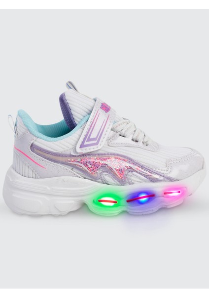 Mp Kız Çocuk Spor Ayakkabı 26-30 Numara Beyaz-Mor fiyatları