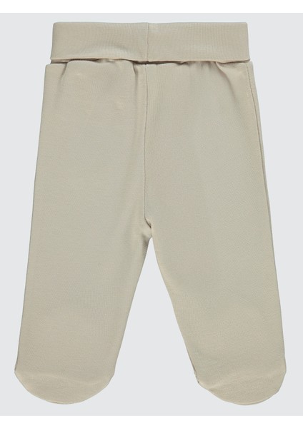 Erkek Bebek Patikli Tek Alt 0-6 Ay Bej fiyatları