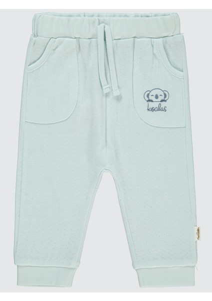 Erkek Bebek Patiksiz Tek Alt 6-18 Ay Mavi