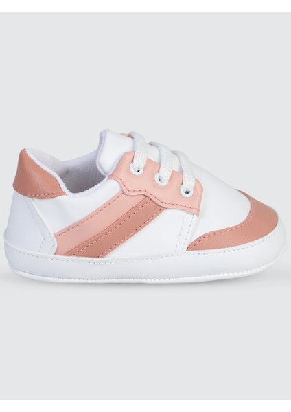 Kız Bebek Ilkadım Ayakkabısı 19-21 Numara Pudra modelleri