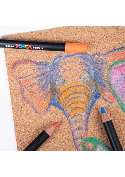 Posca Pencıl Boya Kalemi Mercan Pembe KPE-200