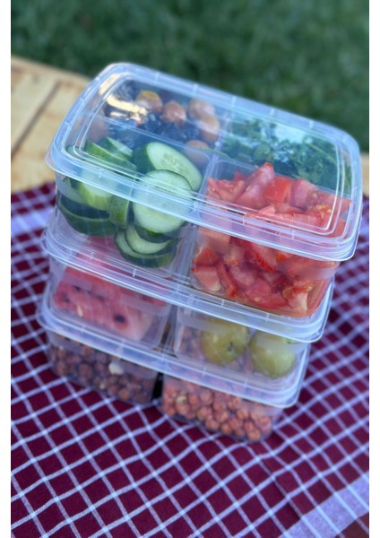 3'lü Turuncu Şeffaf Saklama Kutusu, Pratik ve Hafif Öğün Saklama Seti indirimleri