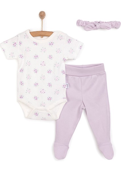 Flowers Kız Bandana-Body-Alt Kız Bebek