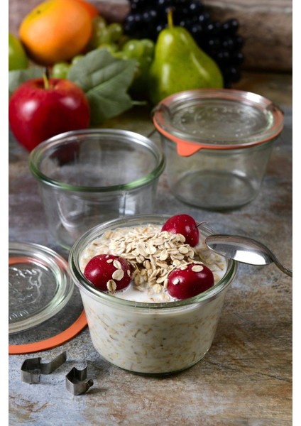 370 ml cam saklama kabı, şık ve kullanışlı mutfak gereci