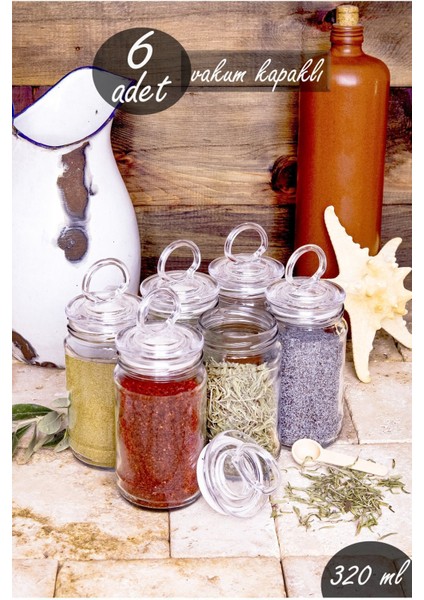 6'lı Cam Baharat ve Serin Bardak Seti, 250-499 ml, şık ve kullanışlı tasarım modelleri