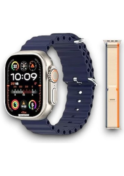 Hk9 Ultra Max Parmak Izi & Yönetici Modlu Akıllı Saat