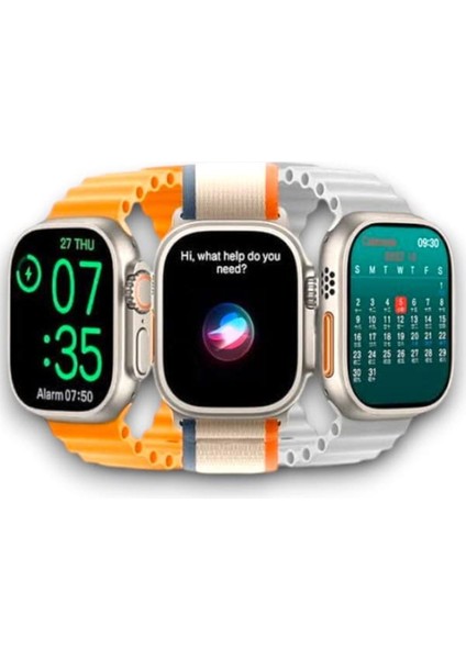Hk9 Ultra Max Parmak Izi & Yönetici Modlu Akıllı Saat