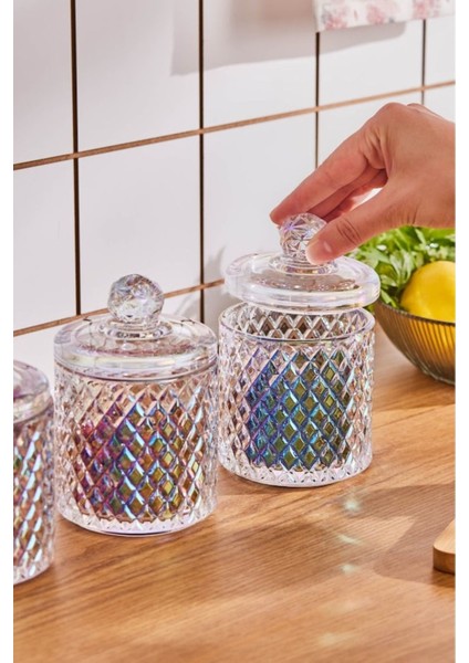 Baklava Desenli 3'lü Baharat ve Şekerlik Seti, 350 ml, şık ve kullanışlı tasarım fırsatları