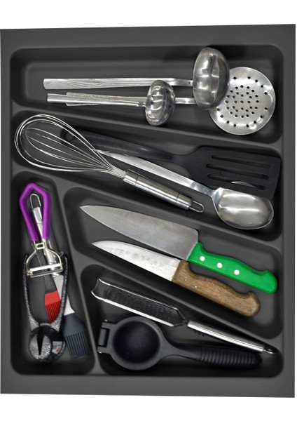 Gri Çekmece İçi Kepçelik, 50x45 cm, pratik ve şık depolama çözümü modelleri