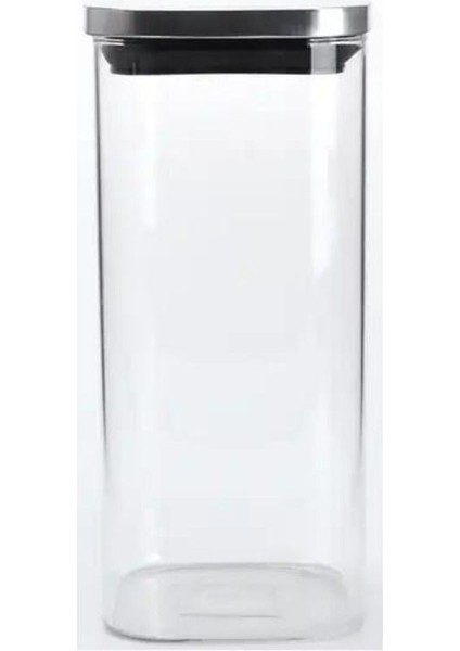 Kare Cam Kavanoz Seti, 450 ml, Vakum Krom Kapak, Saklama ve Baharatlık, 18 Parça indirimleri