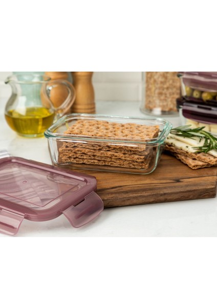 Cam Saklama Kabı - 550 ml -