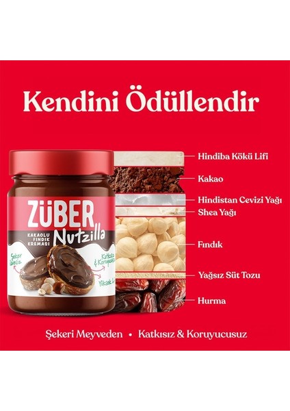 Nutzilla Fındık Kreması Kakaolu + Granola Bar Deneme Paketi