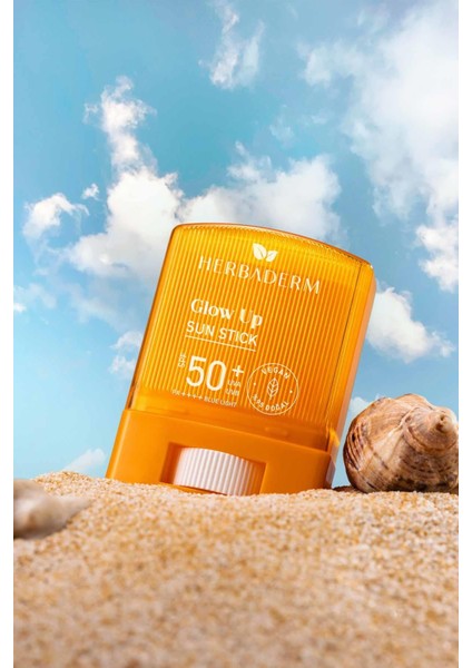 Glow Up, Tüm Ciltler Için Aydınlık 50+ Spf Stick Güneş Koruyucu 19 gr