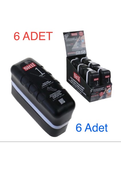 Spor Ayakkabı Temizleme Süngeri 50 ml 6 Adet - Ayakkabı Boyası