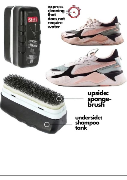 Spor Ayakkabı Temizleme Süngeri 50 ml 6 Adet - Ayakkabı Boyası modelleri