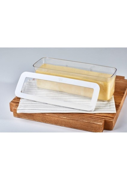 Şeffaf dikdörtgen derin saklama kabı, 2x2500 ml, pratik ve kullanışlı depolama çözümü modelleri