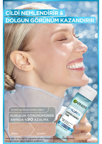 Hyaluron Bariyer Onarıcı Tonik 120ML (Gliserin, Panthenol, Aloe Vera & Hyaluronik)
