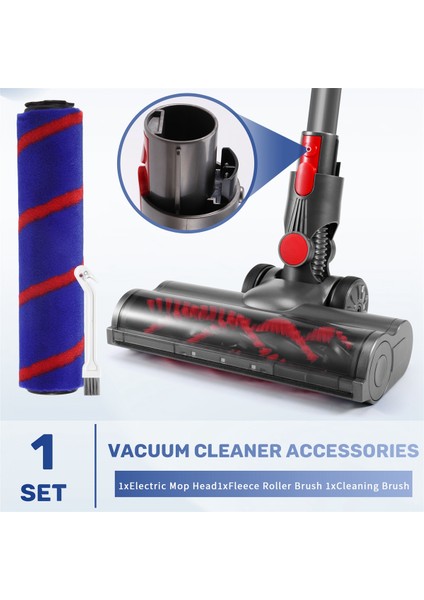 V7 V8 V10 V11 V15 Elektrikli Süpürgeler, Halılar ve Sert Zeminler Için Uyumlu Elektrikli Temizleme Fırçası Başlığı (Yurt Dışından)
