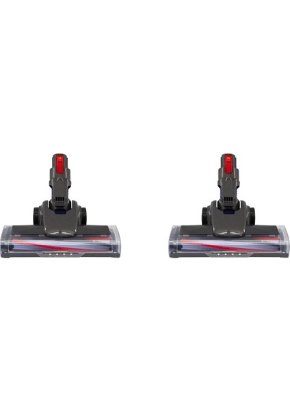 V7 V8 V10 V11 Elektrikli Süpürgeler Için 2x Zemin Başlığı Silindir Fırçası Parçaları Döndürülebilir Ek Parça (Yurt Dışından)